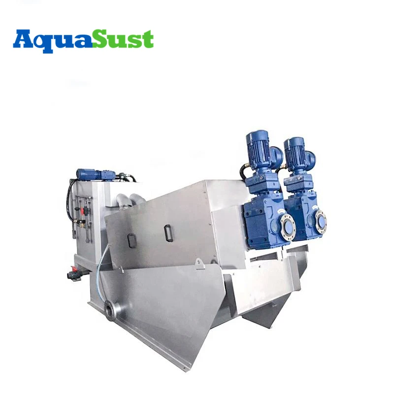 Presiona de tornillo para tratamiento de agua
