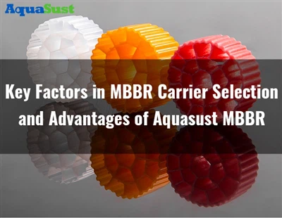Factores clave en la selección de portadores de MBBR y ventajas de Aquasust MBBR