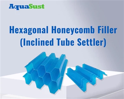 Relleno de panal hexagonal (colonizador de tubo inclinado)